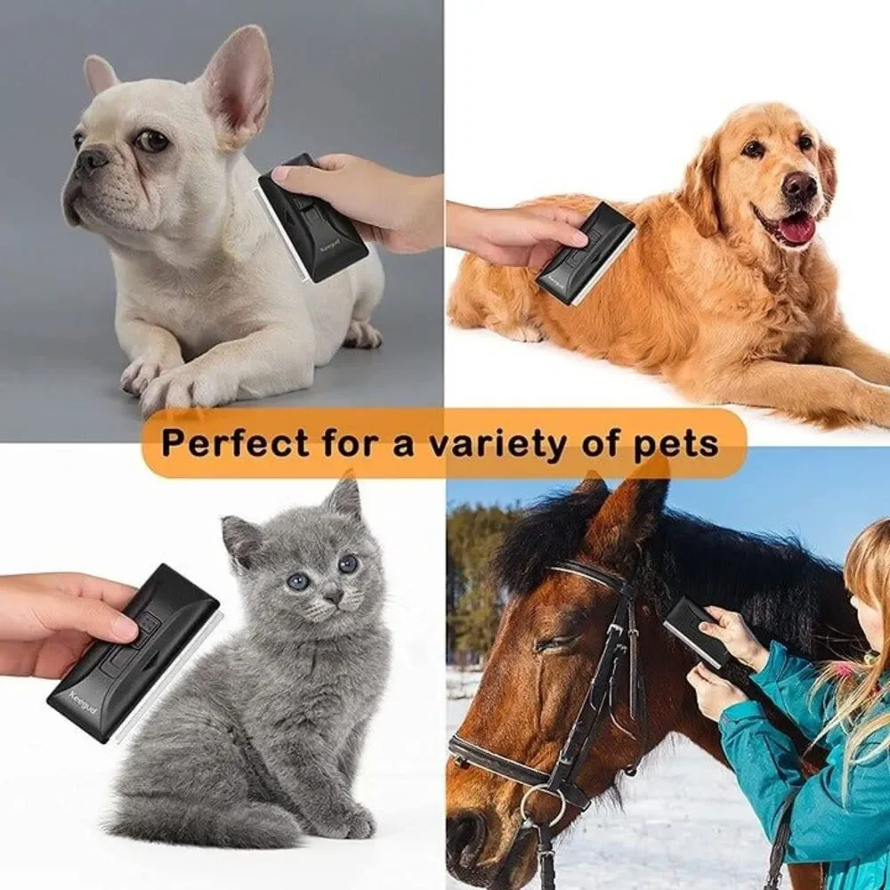 Electric Pet Brush for Dog Cat Shedding